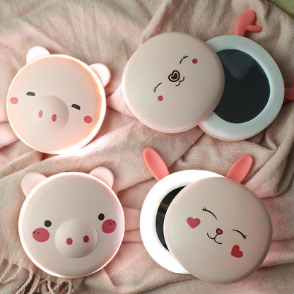 Cute Hand Warmer With Mirror