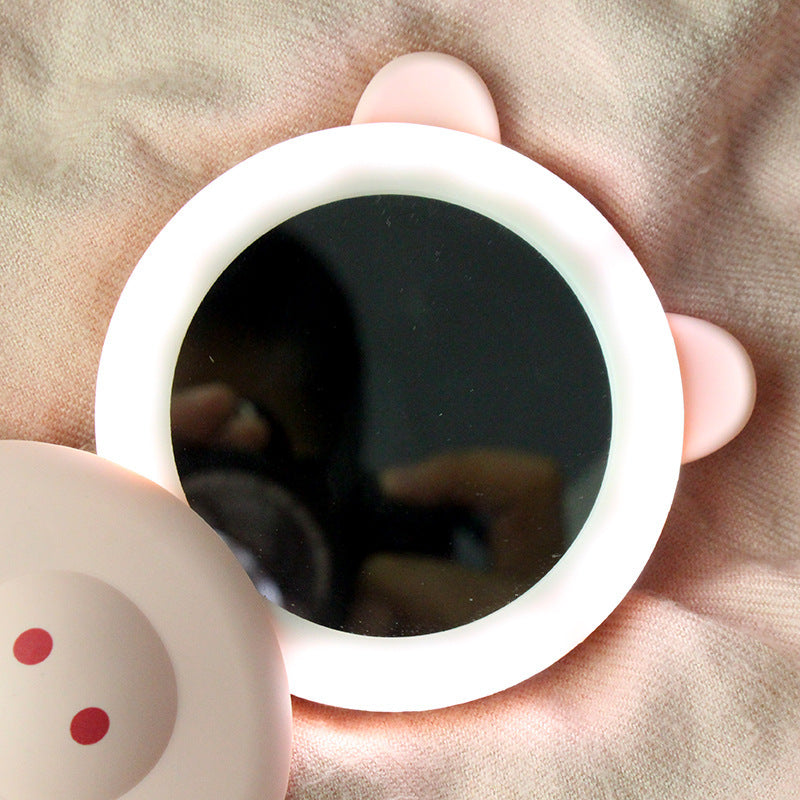 Cute Hand Warmer With Mirror